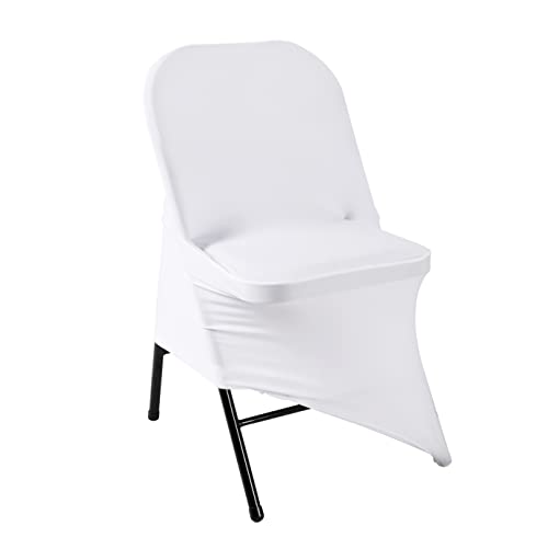 Stretch Spandex Chair Covers - 25 Pack Removable Washable Protector for Events
