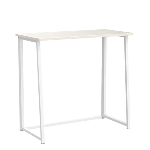 31.5-inch Folding Computer Desk for Small Spaces, Portable Writing Table