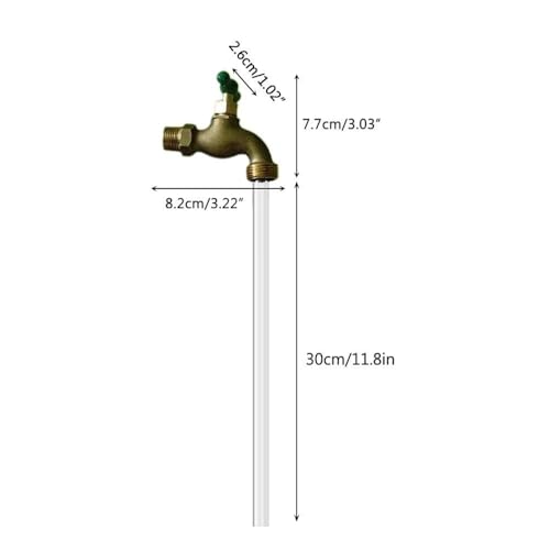 Floating Faucet Fountain USB Powered Garden Water Feature Decor