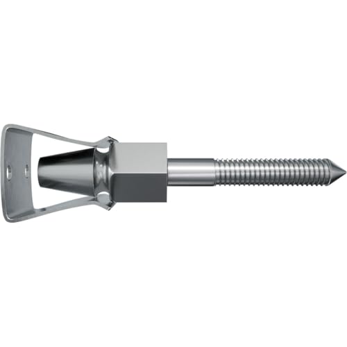 304 Stainless Steel Acorn Shutter Holdbacks - 3-Inch Projection (Pair)