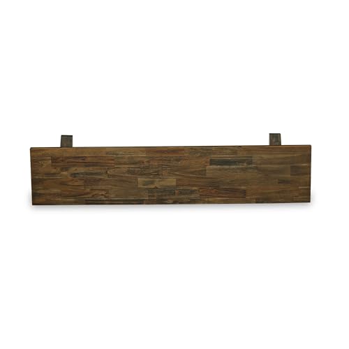 Solid Wood Dining Room Bench, X-Style Kitchen Seating, 72-Inch Jacobean