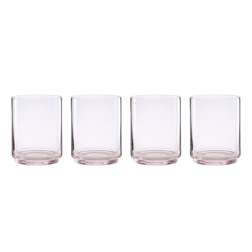 Lenox Tuscany Classics Stackable Tall Glasses Set of 4 - Blush