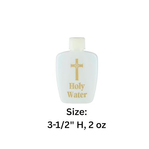 Holy Family Nativity Holy Water Font - 7.5-Inch Stone-Look Wall Decor