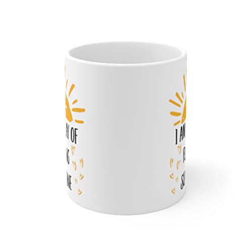 I Am Ray Of F-Cking Sunshine Mug - Funny 11oz Coffee Cup for Women