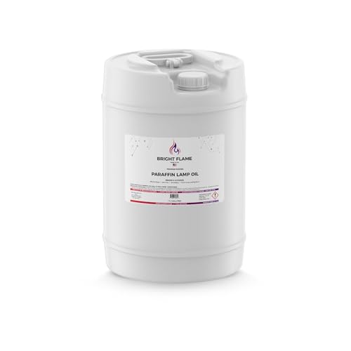 99.5% Pure Paraffin Lamp Oil - Smokeless, Clean Burning, 1 Gallon