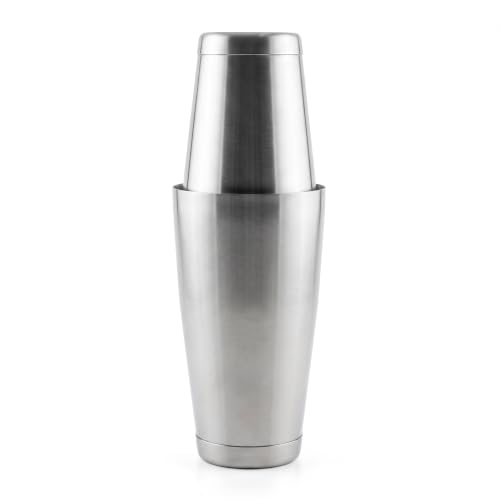 Barfly Stainless Steel Cocktail Shaker Set (18 oz & 28 oz) - Professional Barware