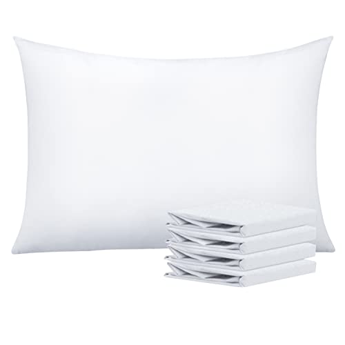 NTBAY Queen Microfiber Pillowcases (4-Pack) - Soft Brushed Envelope Closure
