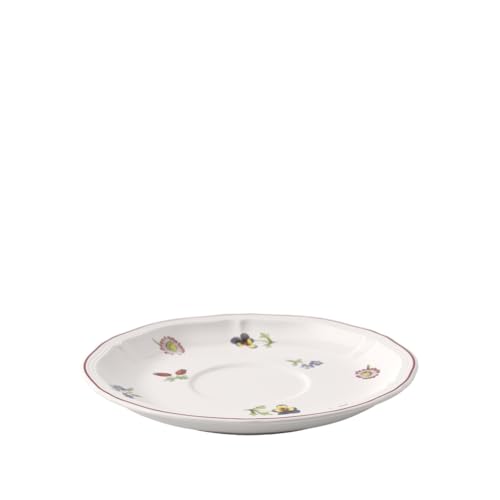 Villeroy & Boch Petite Fleur Breakfast/Soup Cup and Saucer Set 6.5 inch Premium Porcelain
