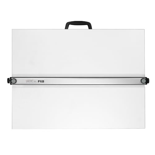 30x42 Inch Portable Drafting Table with Parallel Bar and Folding Legs