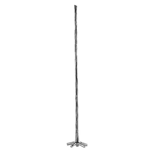 Piña Barware 13.5-Inch Stainless Steel Wooden Finish Swizzle Stick - Cocktail Stirrer