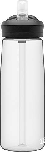 CamelBak Eddy+ 25oz Water Bottle Clear Spill Resistant Straw System