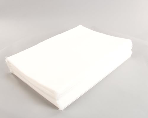 Commercial Fryer Filter Envelopes - 100 Count, 21.5 x 14.8 Inch