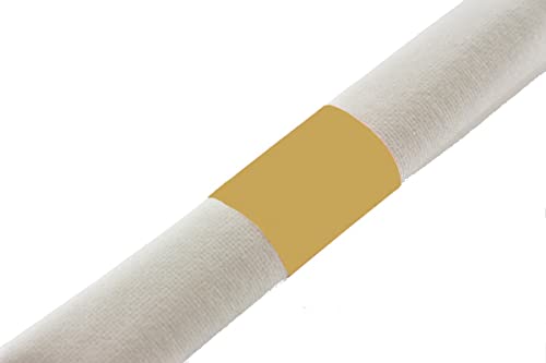 Self-Adhesive Kraft Paper Napkin Bands, 4.25 x 1.5 Inch - 500 Count