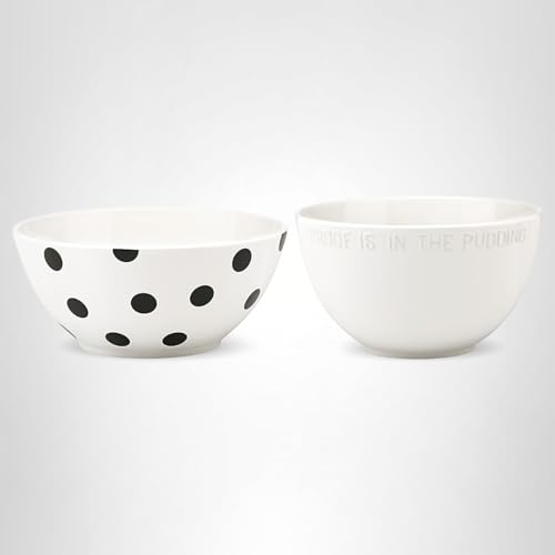 Kate Spade New York Deco Dot 2-Piece Mixing Bowl Set, 8.75 LB, Multi