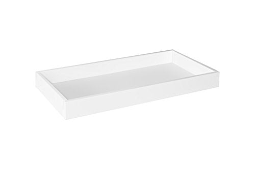 Universal Removable Dresser Changing Tray - White Wood