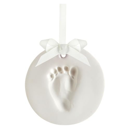 DIY Baby Handprint & Footprint Ornament Kit - No Mess Newborn Keepsake
