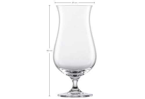 Schott Zwiesel Hurricane Glass Set of 4 - Bar Special Collection, 530ml, Dishwasher Safe, Made in Germany