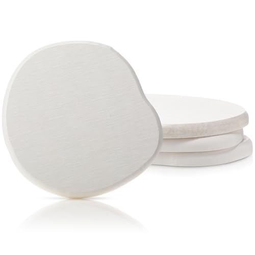 Diatomaceous Earth Drink Coasters Set of 4 - Quick-Dry Absorbent Stone Coasters