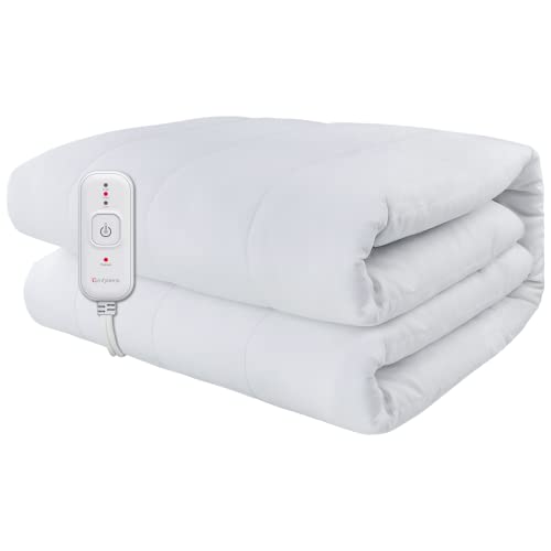 Heated Mattress Pad Mini Twin Size 31" x 55", 3 Heat Settings & Auto-Off