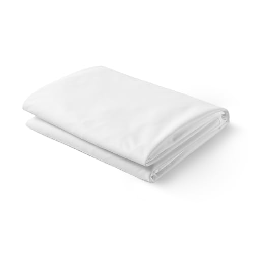 Amazon Basics Waterproof Mattress Protector - Twin XL, Deep Pocket White