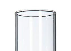 Clear Glass Oil Lamp Chimney - 3 x 10 Inch Borosilicate Replacement