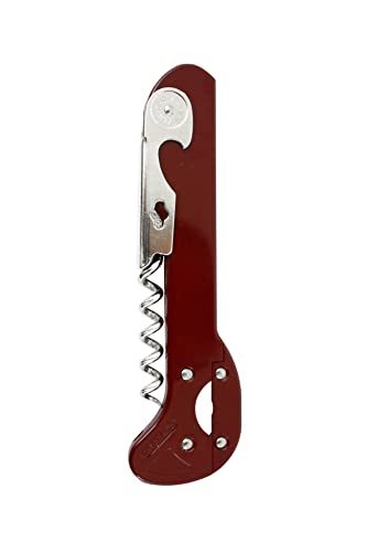 Franmara Boomerang Classic Waiter's Corkscrew with Foil Cutter - Burgundy
