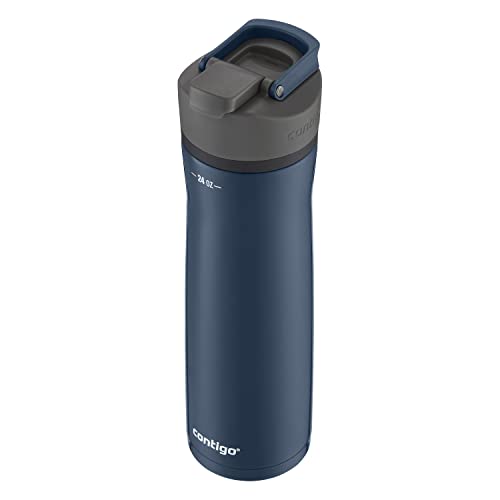 Contigo Cortland Chill Stainless Steel Water Bottle 24oz Blueberry