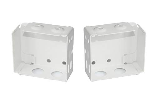 2-Pack Box Mounting Brackets for 2-Inch High Profile Window Blinds