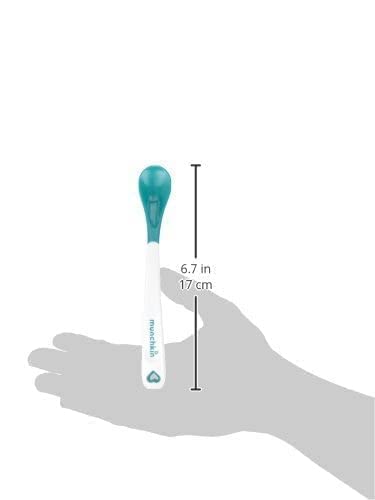 Safety Baby Spoons, White Hot Tip, BPA Free, 4 Pack