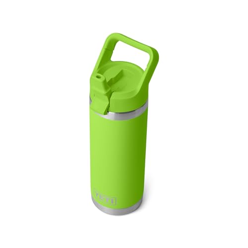 18 oz Insulated Stainless Steel Water Bottle with Straw Cap