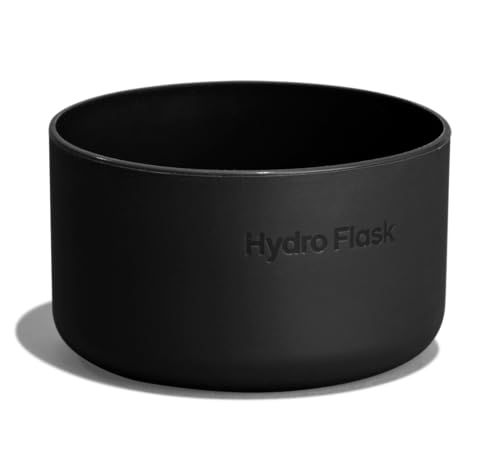 Hydro Flask Micro Bottle Boot - Black Silicone Mini Water Bottle Sleeve