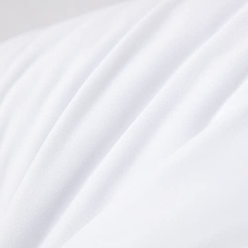 Waterproof 18x18 Pillow Protectors - Bamboo Viscose Featherproof Cover (2 Pack)