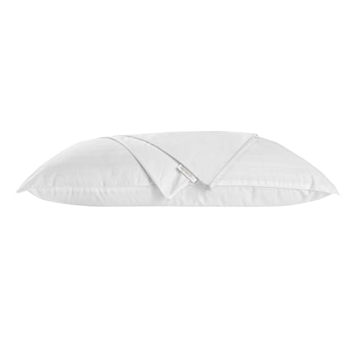 Hot Water Washable Zippered Pillow Protectors - Standard/Queen - 2 Pack