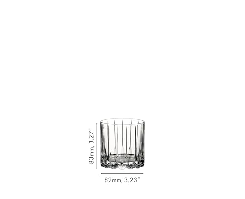Riedel Drink Specific Rocks Glass Set of 2 DSG 10 Ounces - Cocktail & Whiskey Glasses