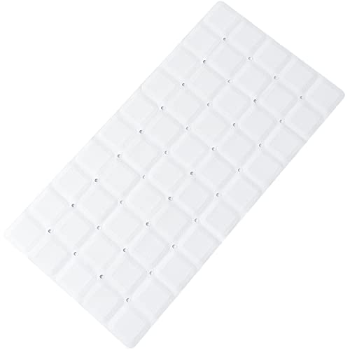 Jumbo Foldable Non-Slip Silicone Bathtub Mat - 36 x 18 Inch Shower Mat