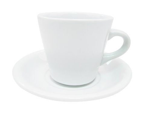 CAC China RCN-2 Clinton 6-Inch Super White Porcelain Saucer - Box of 36