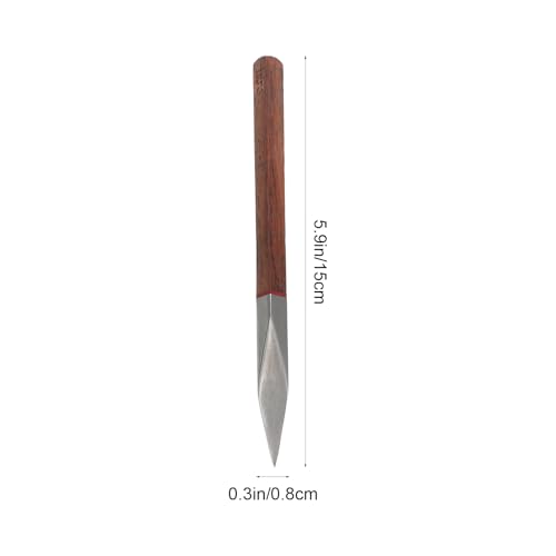 Luxshiny Square Rosewood Tea Needle Tool for Pu Erh Cake Breaking