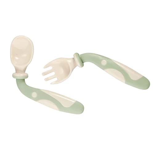 Baby Bendable Training Spoons and Forks Set 6-Pack Self-Feeding Utensils