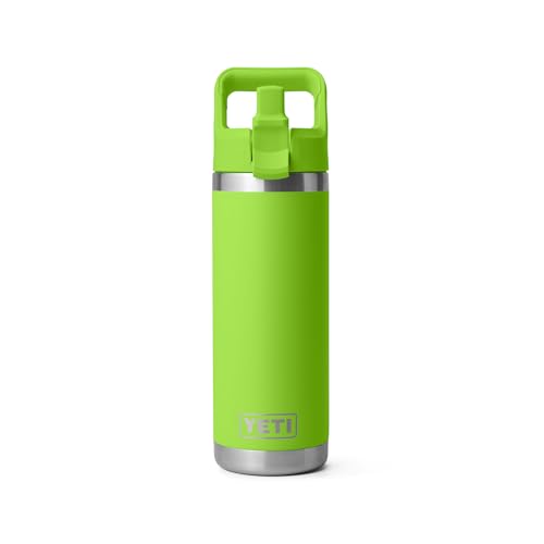 18 oz Insulated Stainless Steel Water Bottle with Straw Cap