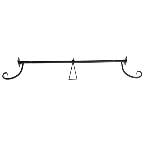 Adjustable Front Door Garland Hanger - Heavy Duty Pressure Mount Holder