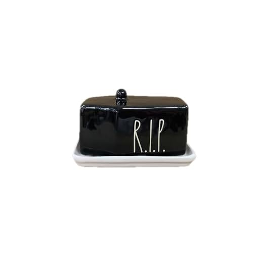 Rae Dunn Butter Dish (Coffin (RIP), One Size)