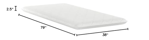Japanese Futon Mattress Twin Size 39x79in, Foldable Floor Bed