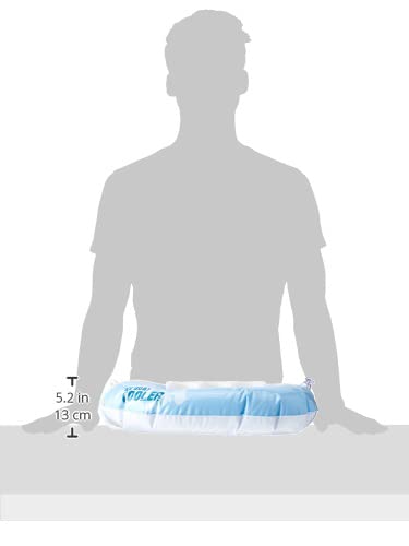 Poolmaster Boat-Shaped Floating Cooler with Removable Ice Pack, Tether & 6 Drink Compartments
