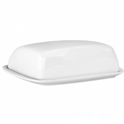 BIA Cordon Bleu Covered Butter Dish, White