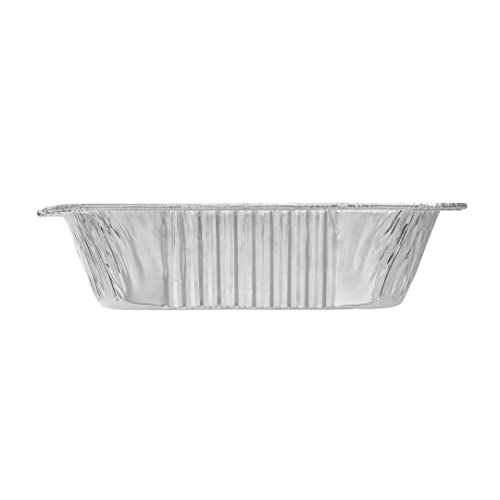 Restaurantware-Foil Lux 20.75 x 12.75 Inch Foil Pans, 25 Deep Trays - Lids Sold Separately, Full-Size, Oven-Ready, Aluminum Disposable Baking Pans,Freezable