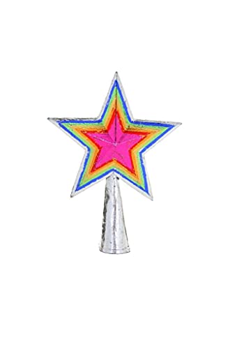 Distant December Rainbow Silver 11 Christmas Tree Topper – Cody Foster & Co