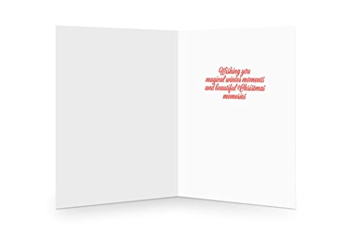 Stonehouse Collection Santa Stargazing Dock Christmas Cards - Standard Pack