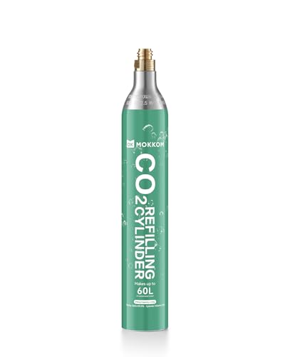 Threaded 60L CO2 Cylinder for Sparkling Water Makers