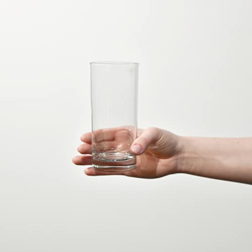 Krosno Highball Water Glasses Set of 6 - 11.8 oz Blended Collection