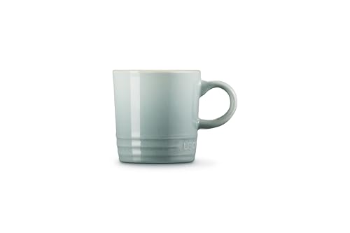 Le Creuset Stoneware Espresso Mug Sea Salt 3 oz. | Durable Nonstick Finish